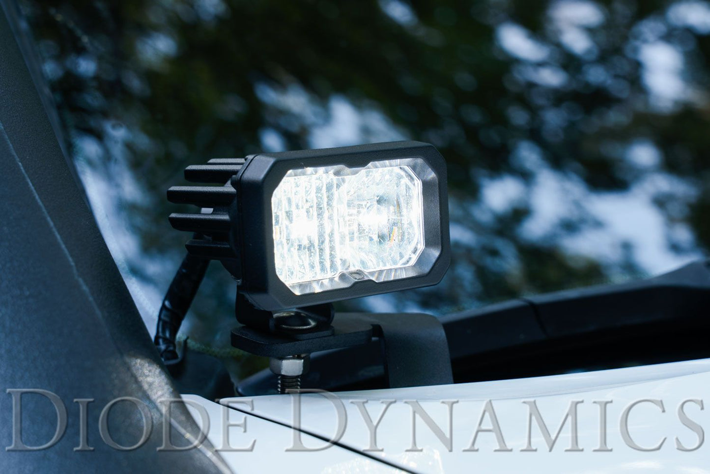 Diode Dynamics Stage Series A-Pillar / Ditch Light Brackets for 2016-2023 Toyota Tacoma - DD6371