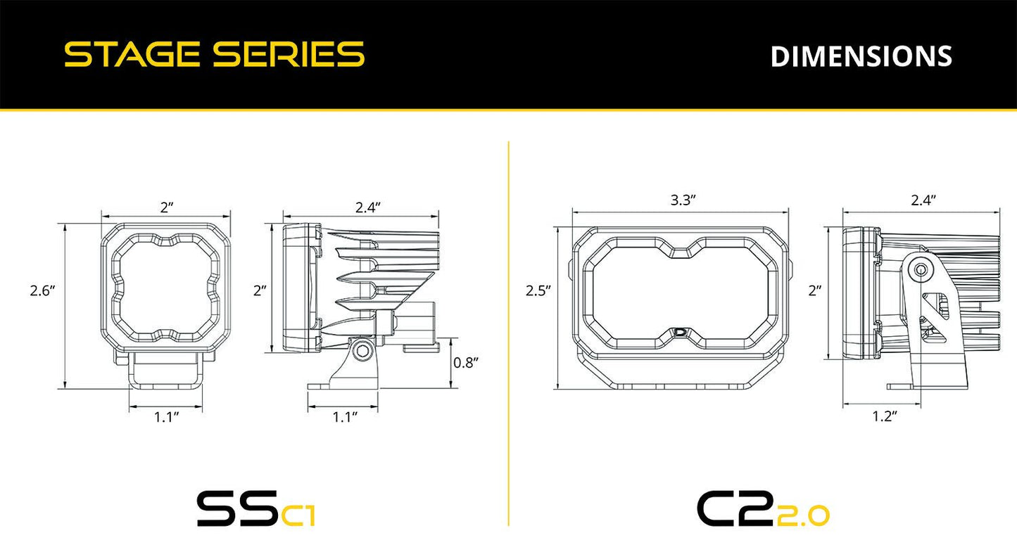 Stage Series Reverse Light Kit for 2023-2026 GMC Canyon