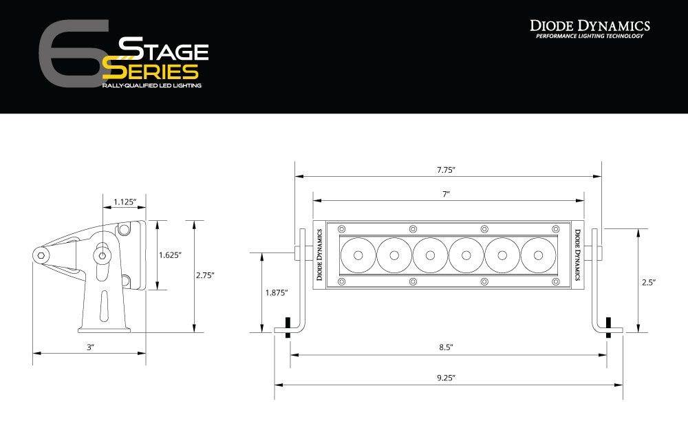2013-2018 Dodge Ram Sport/Express SAE/DOT LED Lightbar Kit