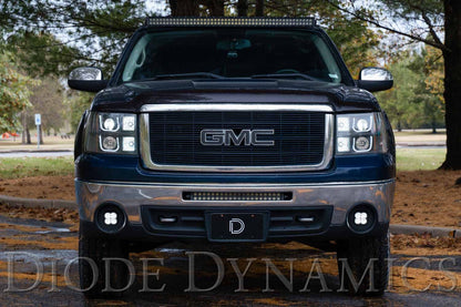 SS3 LED Fog Light Kit For 2007-2013 GMC Sierra 1500 (w/ Amber Backlights)