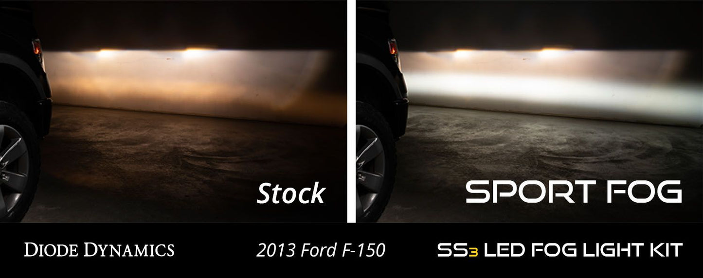 Diode Dynamics SS3 SAE Type FT Dodge/Ford/Toyota Fog Light Kit