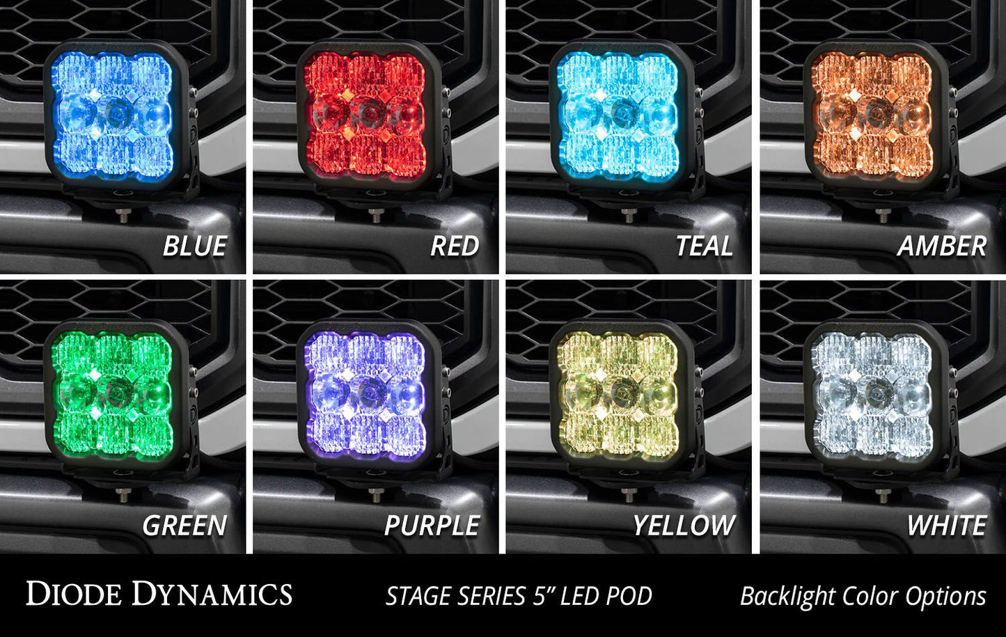 SS5 Bumper LED Pod Light Kit for 2017-2020 Ford Raptor