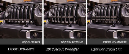 2020-2025 Jeep Gladiator Bumper LED Lightbar Kit