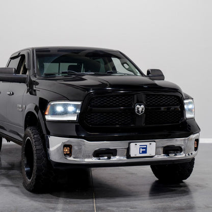 2009-2018 RAM 1500/2500/3500 LED PROJECTOR HEADLIGHTS (PAIR) (FL0016)