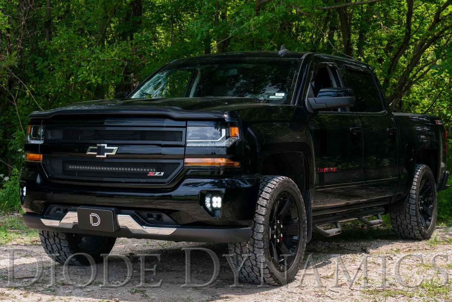 SS3 LED Fog Light Kit (with Amber Backlights) for 2016-2018 Chevrolet Silverado 1500