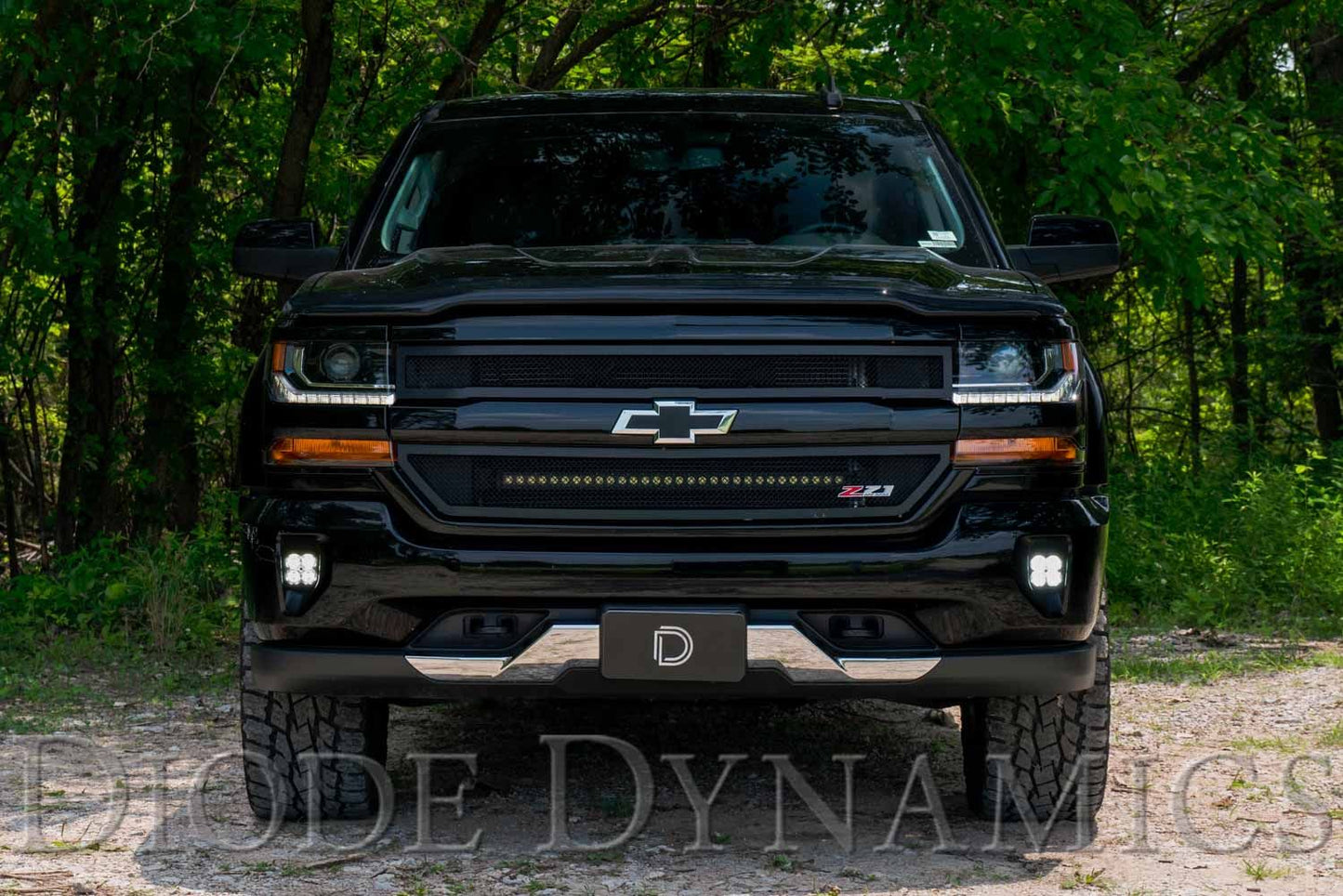 SS3 LED Fog Light Kit (with Amber Backlights) for 2016-2018 Chevrolet Silverado 1500