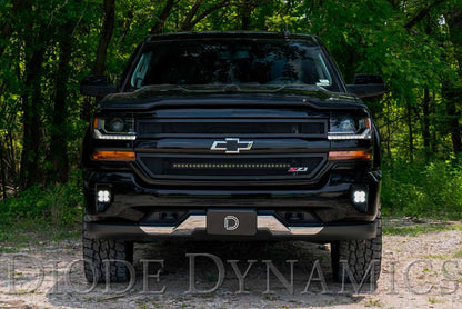 SS3 LED Fog Light Kit (with Amber Backlights) for 2016-2018 Chevrolet Silverado 1500