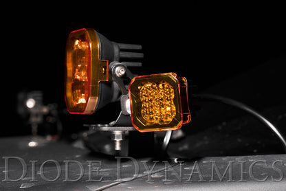 Stage Series C1 LED Pod Covers, (Sold in Singles) Yellow, Clear, Smoked, or Black