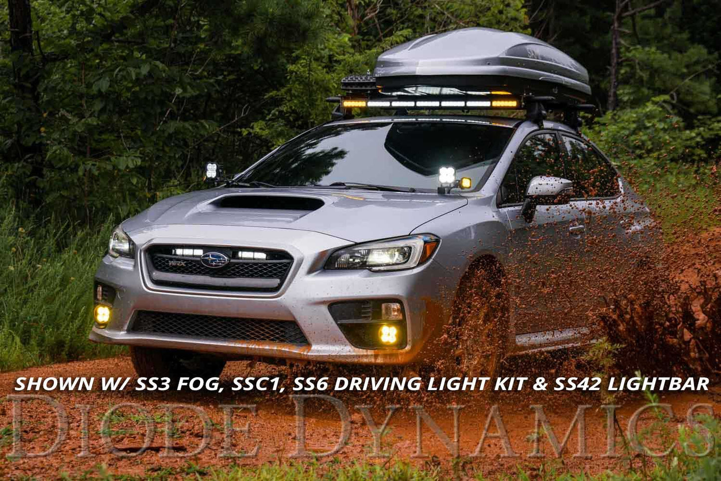 Stage Series Backlit Ditch Light Kit For 2015-2021 Subaru WRX/STi