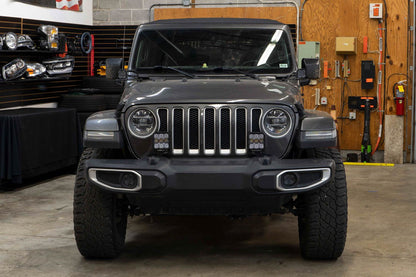 SS5 Bumper LED Pod Light Kit For 2018-2023 Jeep JL Wrangler