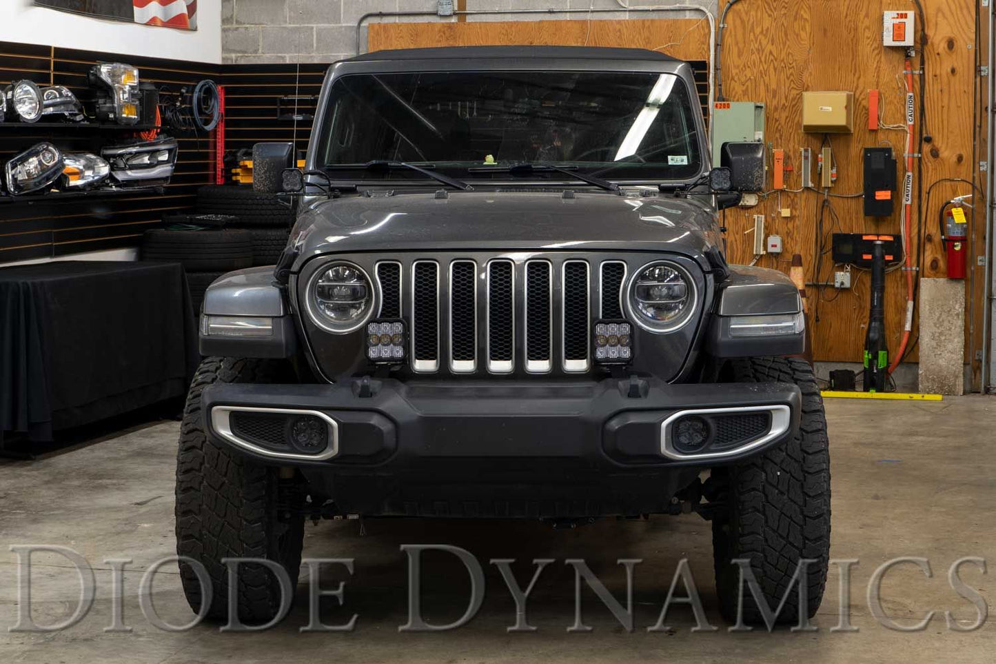 SS5 Bumper LED Pod Light Kit For 2020-2023 Jeep Gladiator