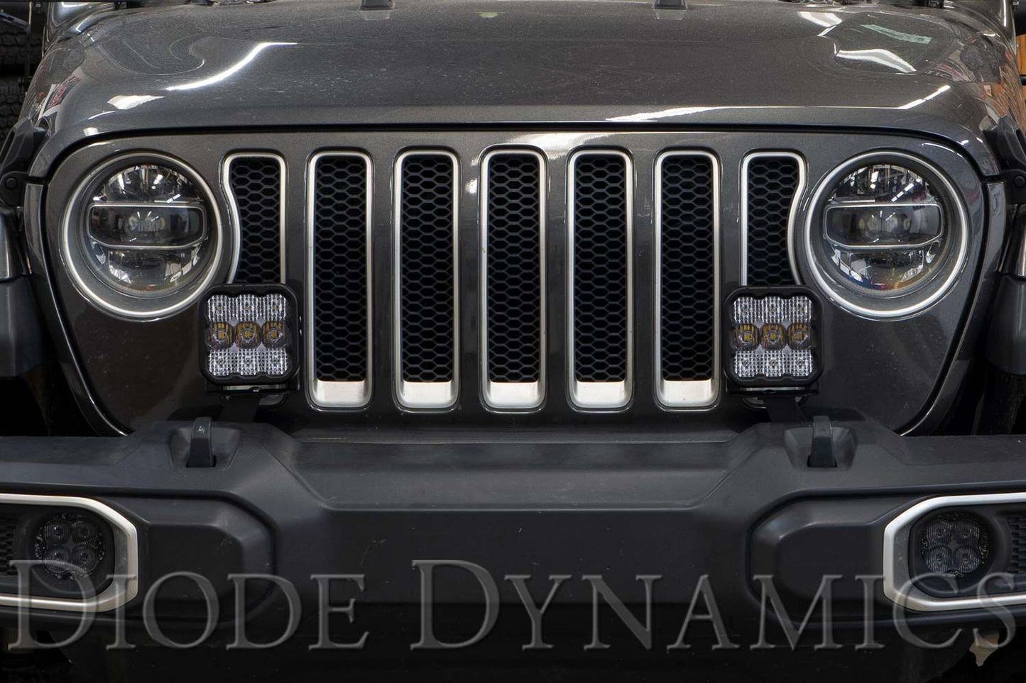 SS5 Bumper LED Pod Light Kit For 2020-2023 Jeep Gladiator