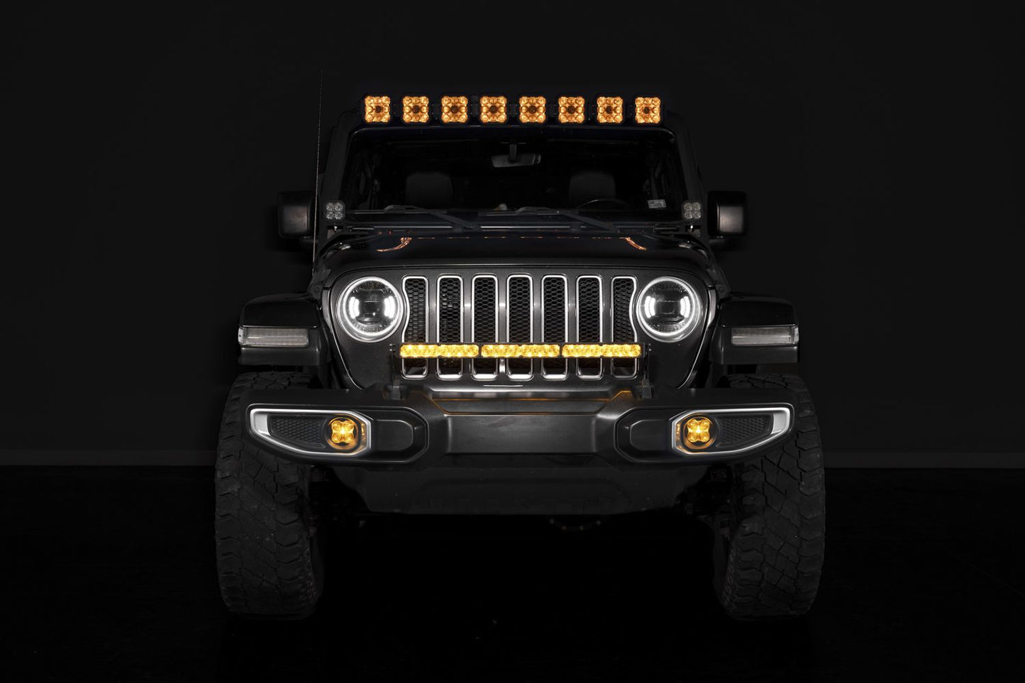 Jeep Wrangler 2018 - 2026 Diode Sport / Pro SS30 Lightbar Kit