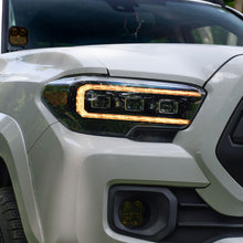 2016-2023 Toyota Tacoma Sequential LED Projector Headlights with Amber DRL Pair Form Lighting - FL0076