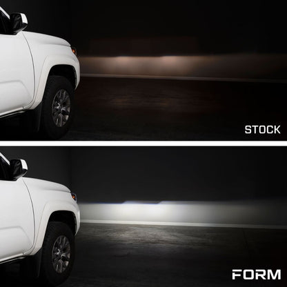 2016-2023 Toyota Tacoma Sequential LED Projector Headlights with Amber DRL Pair Form Lighting - FL0076
