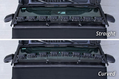 SS5 Windshield CrossLink Lightbar Kit For 2018-2023 Jeep JL Wrangler