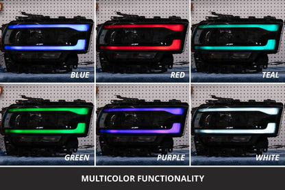 2019-2024 Ram 2500/3500 Midline RGBW DRL LED Boards