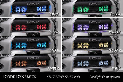 SS5 Stealth Grille LED Pod Kit for 2014-2024 Toyota 4Runner