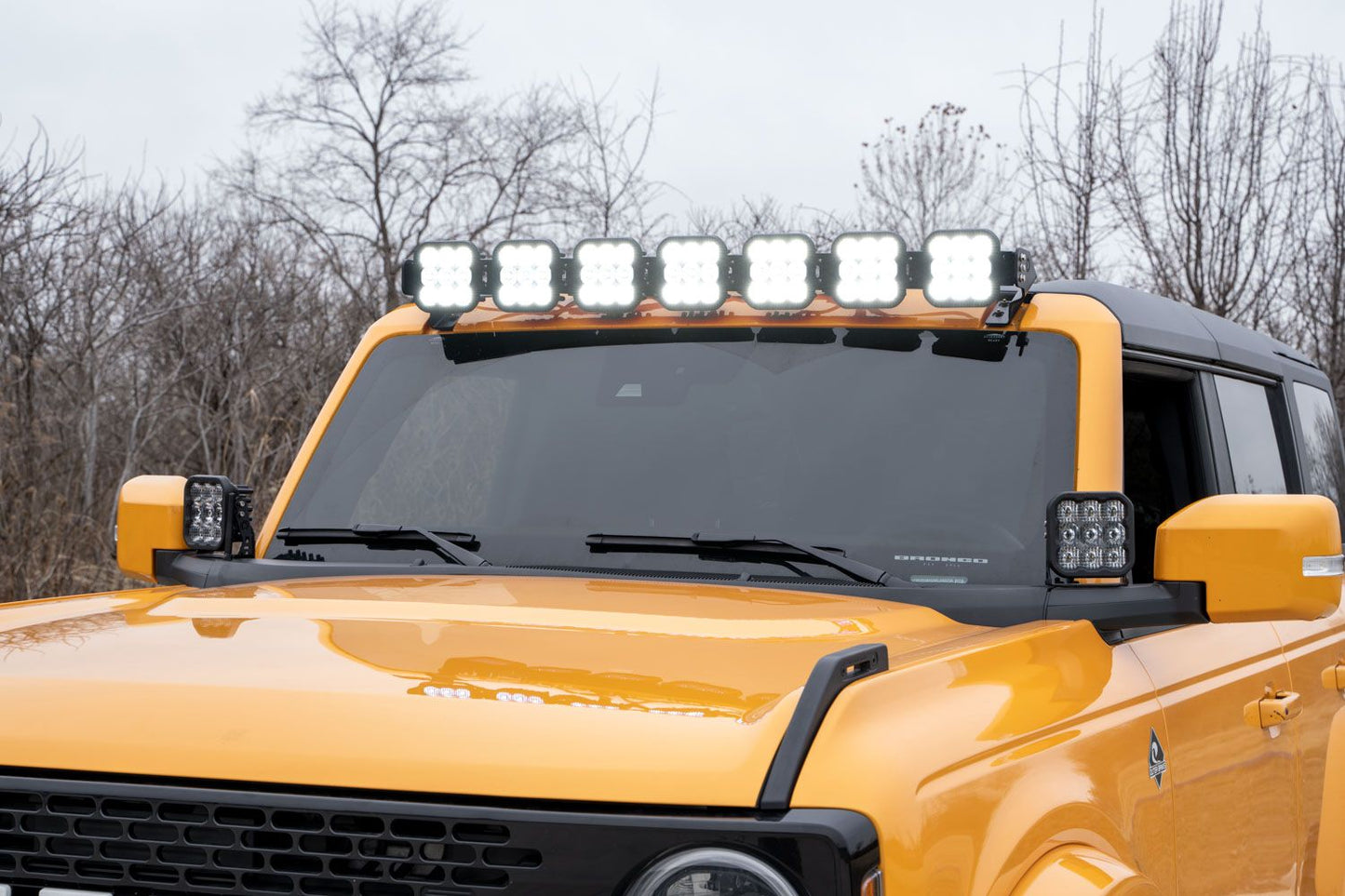 SS5 Windshield CrossLink Lightbar Kit for 2021-2025 Ford Bronco