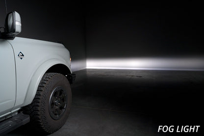 Stage Series Fog Pocket Kit for 2021-2025 Ford Bronco (w/ Steel Bumper)