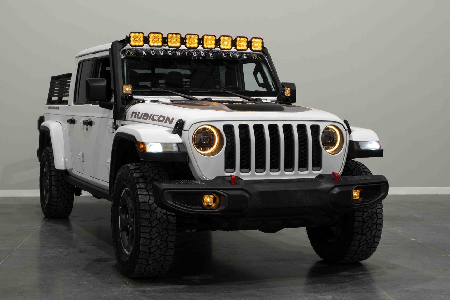 SS5 Windshield CrossLink Lightbar Kit For 2020-2023 Jeep Gladiator