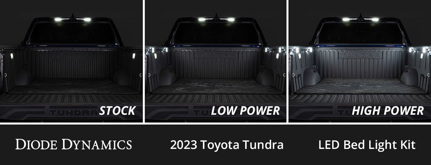 Stage Series LED Bed Light Kit for 2022-2025 Toyota Tundra / 24-25 Toyota Tacoma