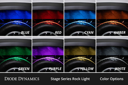 Stage Series RGBW LED Rock Light Kit ( 4 / 8 / 12 ) pack