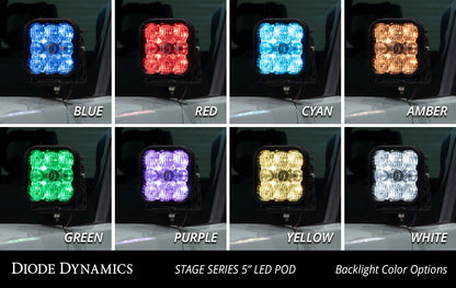 Stage Series Backlit Ditch Light Kit for 2022-2025 Toyota Tundra