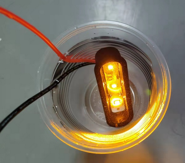 2021+ Bronco SMOKED Grille (Amber LED) Marker Lights - Ver 2.0