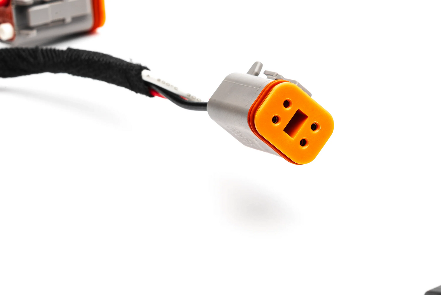4X 4 Pole DT Connector Harness Splitter add on - SPV Harness System (Works with MANY vehicles, See Details)