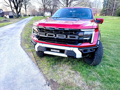 NEW SPV Parts 2021-2026 Ford F-150 Raptor BUMPER Grille REPLACEMENT With Mount (Works with BOTH Bumpers)