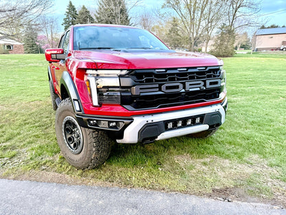 NEW SPV Parts 2021-2026 Ford F-150 Raptor BUMPER Grille REPLACEMENT With Mount (Works with BOTH Bumpers)