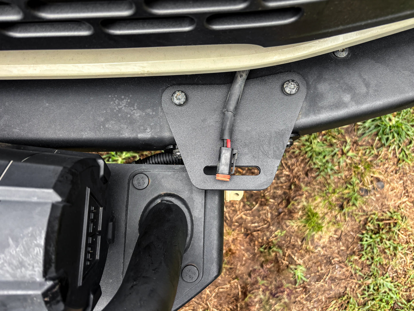 SPV Parts 2021+ Ford Bronco Modular HD Bumper Post Mounts for 30" Light Bars or 2 Lights