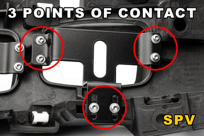 SPV Parts 2021-2026 Ford F-150 & Bronco Raptor OEM Fog Light Upgrade Kit with Brackets and Diode Dynamics SSC2 Lights