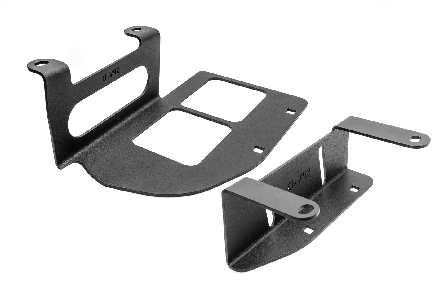 SPV Parts 2022 UP Ford Bronco Dual Capable Bumper Fog BRACKETS (Mounts ONLY. Lights sold separately)