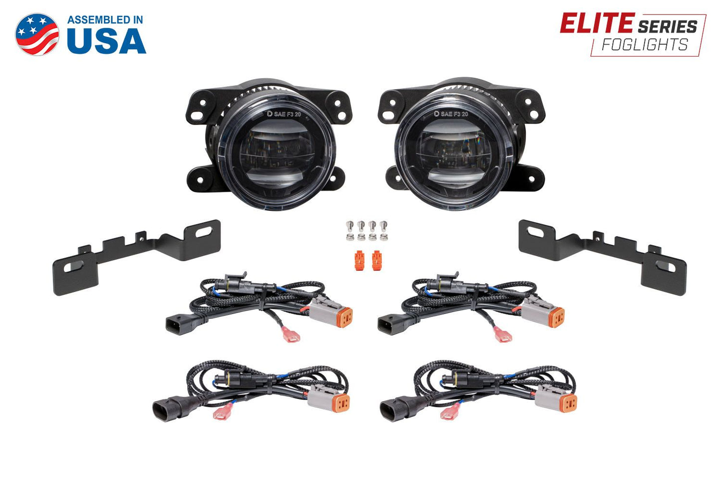 Elite Series Type MR Fog Lamps For Jeep (Pair)