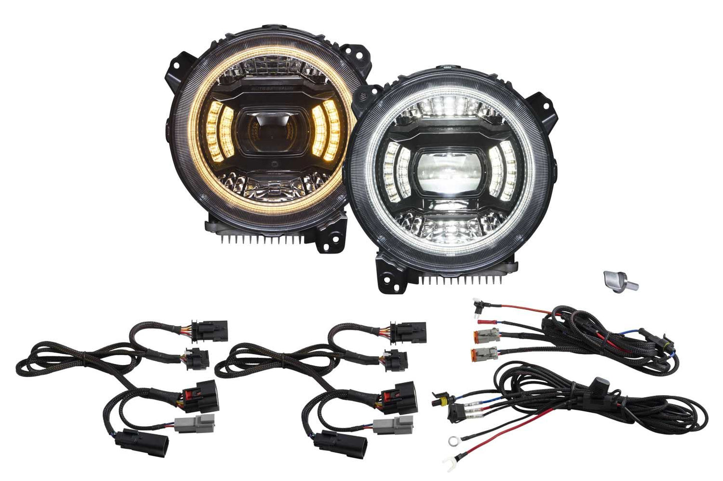 Elite LED Headlights For 2018-2025 Jeep JL Wrangler/Gladiator