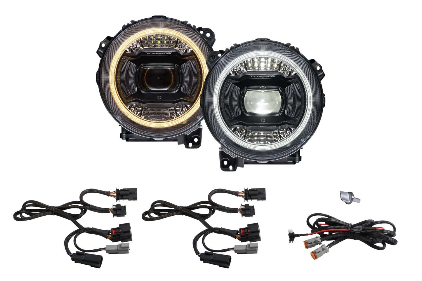 Elite LED Headlights For 2018-2025 Jeep JL Wrangler/Gladiator