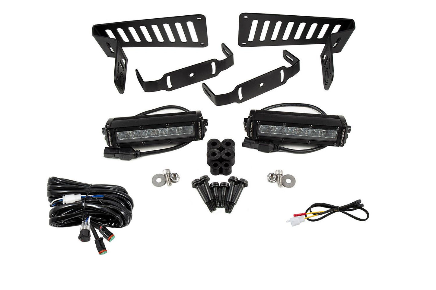 2018-2024 Jeep JL Wrangler Cowl Mount LED Brackets