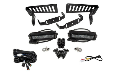 2018-2024 Jeep JL Wrangler Cowl Mount LED Brackets