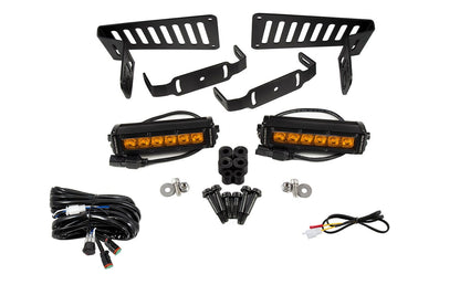 2018-2024 Jeep JL Wrangler Cowl Mount LED Brackets