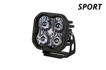 Stage Series 3" SAE/DOT White Sport LED Pod (one)