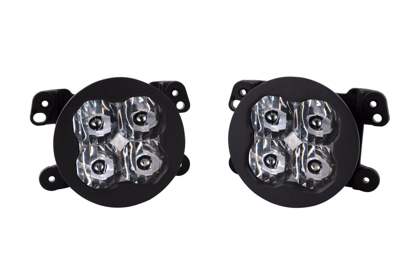 SS3 LED Fog Light Kit For 2020-2024 Jeep Gladiator (w/ Amber Backlights)