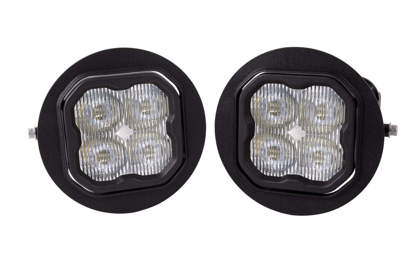 SS3 LED Fog Light Kit For 1996-2006 Dodge Viper (w/ Amber Backlights)