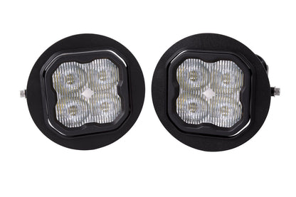 SS3 LED Fog Light Kit For 1996-2006 Dodge Viper (w/ Amber Backlights)