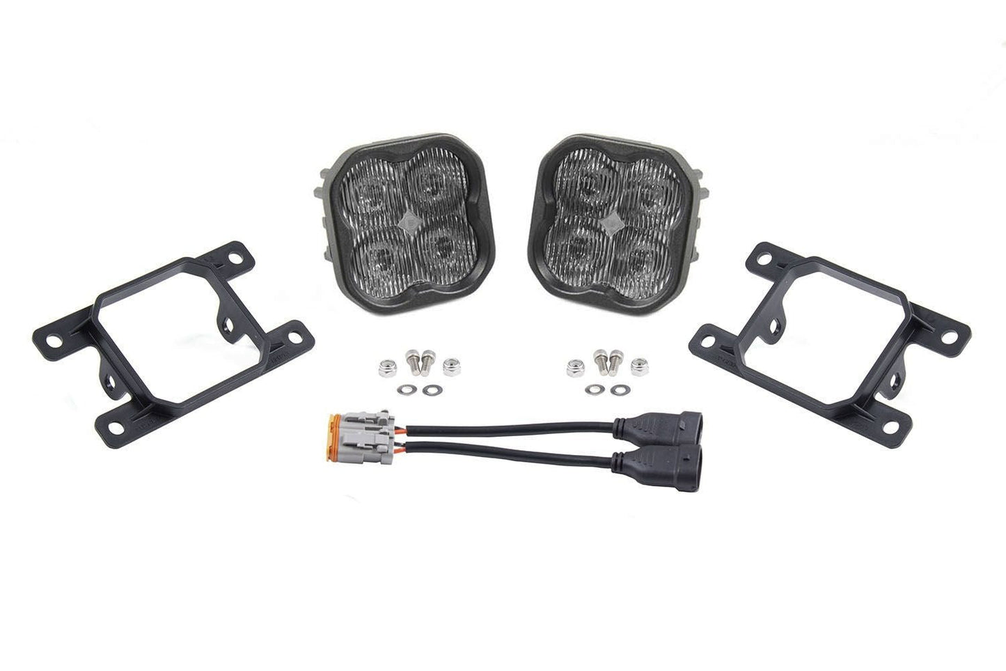 SS3 LED Fog Light Kit For 2019-2023 Ram 1500 (Non-LED) (w/ Amber Backlights)
