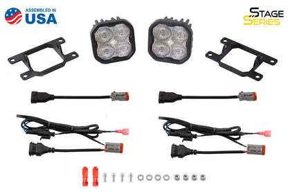 SS3 LED Fog Light Kit For 2019-2022 Subaru Ascent (w/ Amber Backlights)