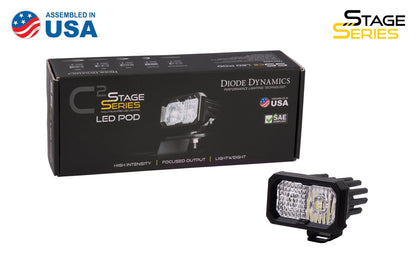 Stage Series 2" SSC2 1.0 SAE/DOT White Sport Standard LED Pod (one)