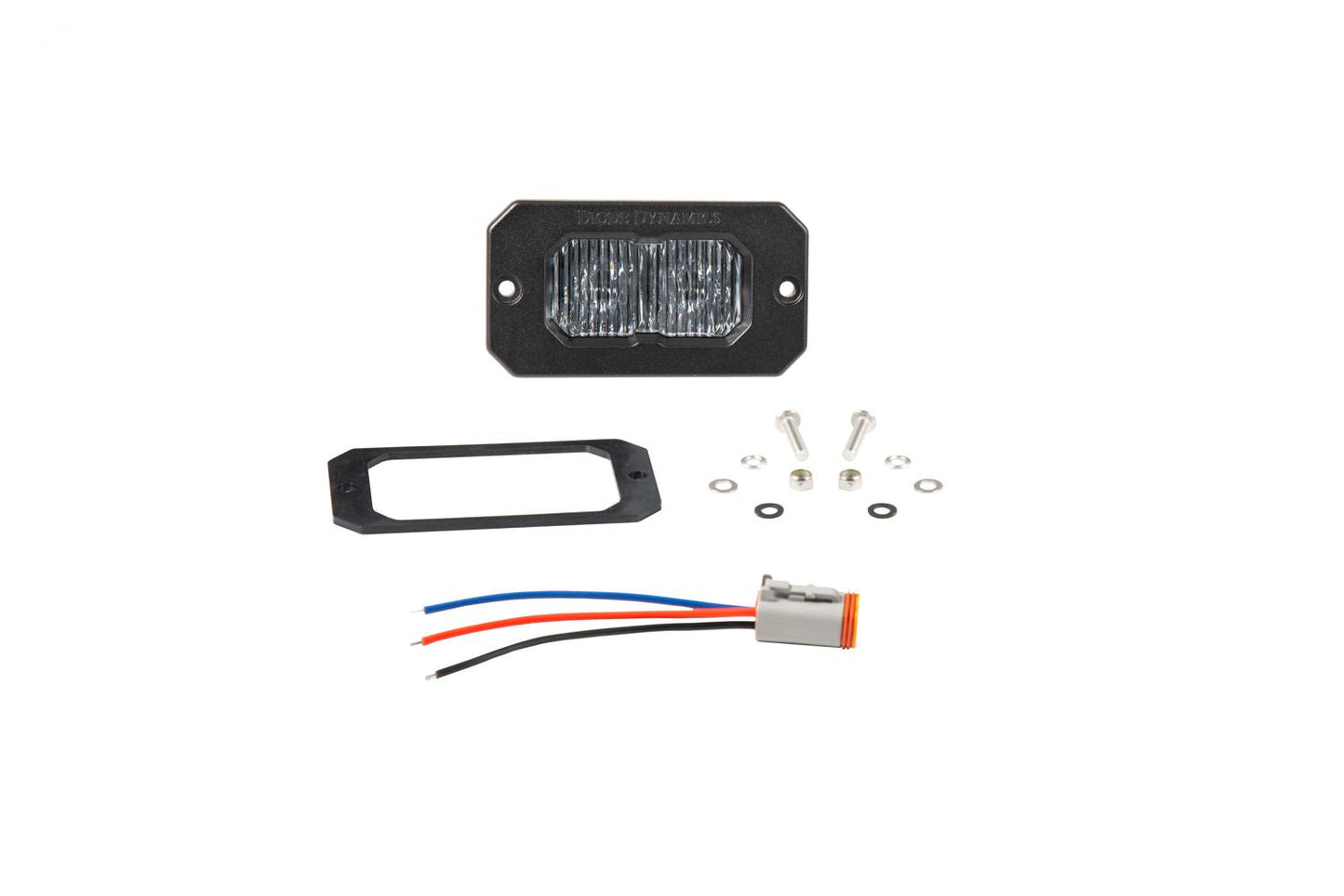 Stage Series 2" SAE White Pro Flush Mount LED Pod (one)