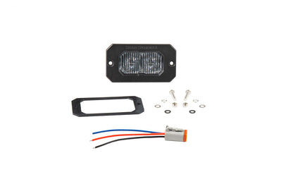 Stage Series 2" SAE White Pro Flush Mount LED Pod (one)